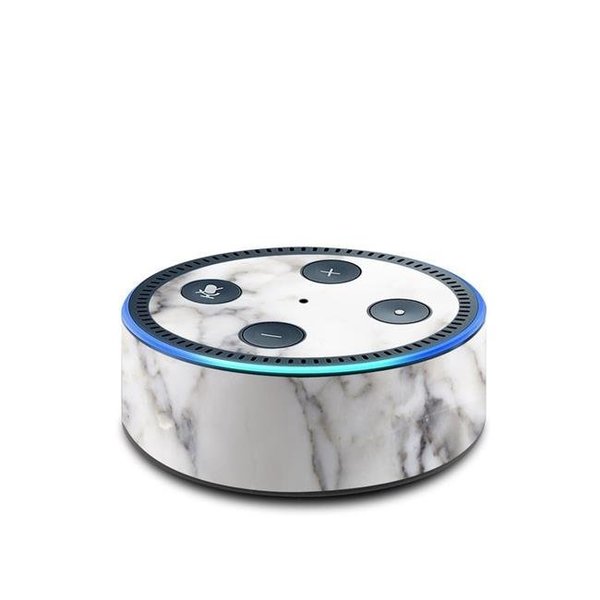 Seeds Of Change (Ca) Marble Collection AED2-WHT-MARBLE Amazon Echo Dot 2nd Generation Skin - White Marble AED2-WHT-MARBLE